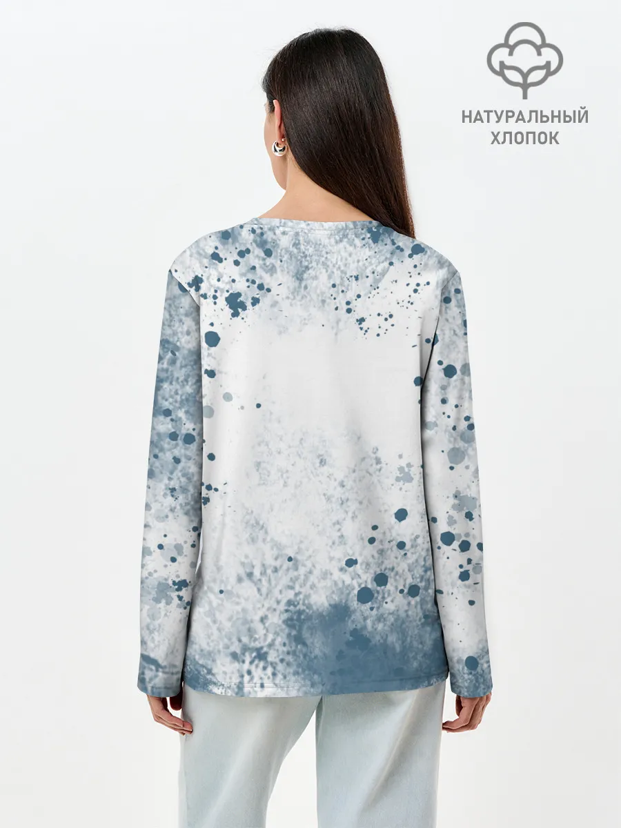 Лонгслив женский. Хлопок / Final Fantasy VII Remake