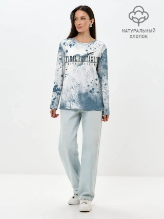 Лонгслив женский. Хлопок / Final Fantasy VII Remake