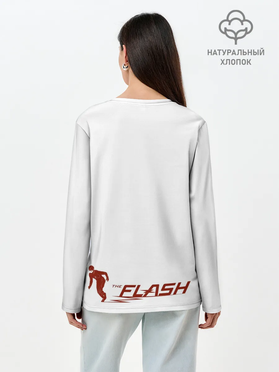 Лонгслив женский. Хлопок / The Flash