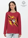 Лонгслив женский. Хлопок / The Flash