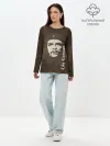 Лонгслив женский. Хлопок / Че Гевара