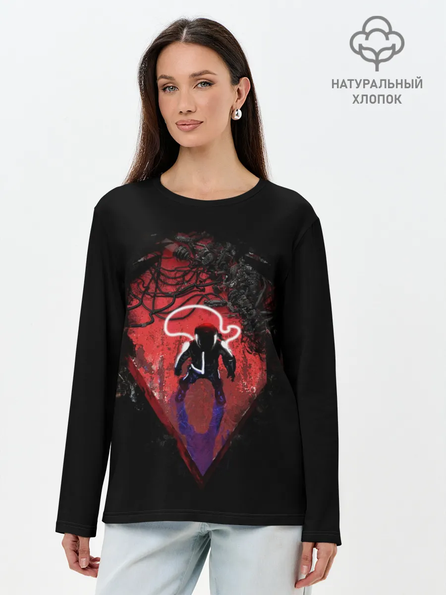 Лонгслив женский. Хлопок / LDR