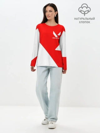 Лонгслив женский. Хлопок / VALORANT