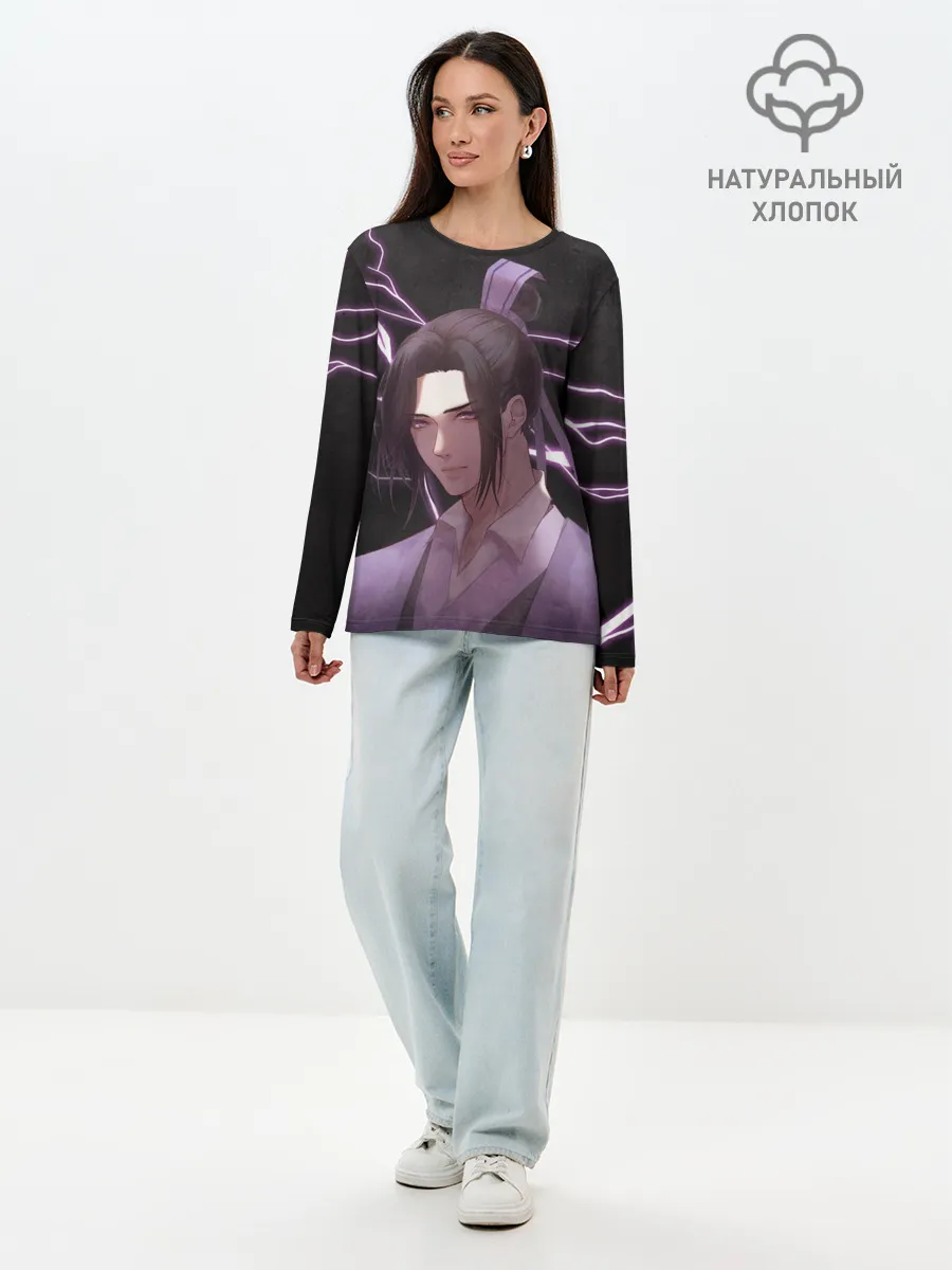Лонгслив женский. Хлопок / Ваньинь