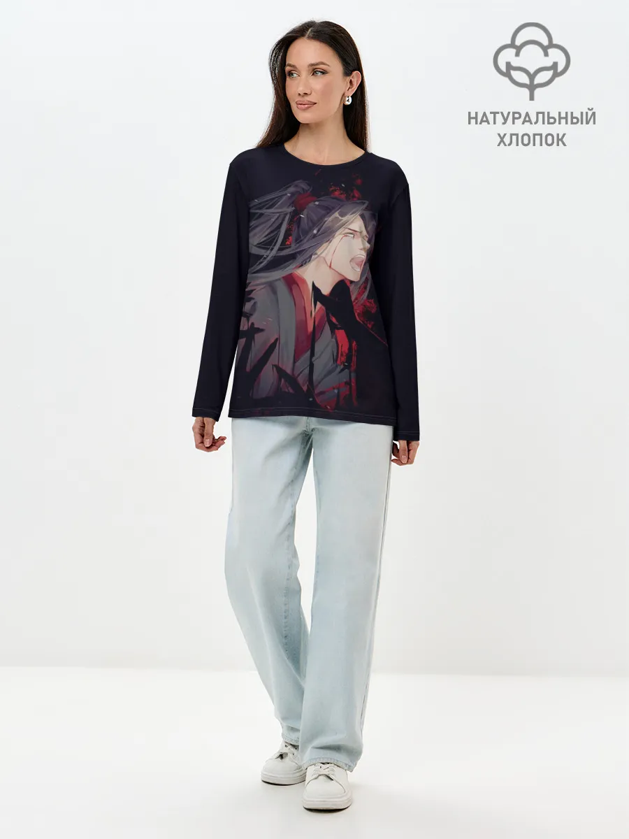 Лонгслив женский. Хлопок / Wei Wuxian