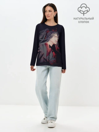 Лонгслив женский. Хлопок / Wei Wuxian