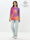 Лонгслив женский. Хлопок / Unicorn gradient