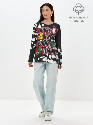 Лонгслив женский. Хлопок / Final Fantasy