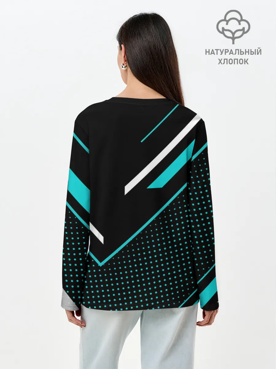 Лонгслив женский. Хлопок / Final Fantasy