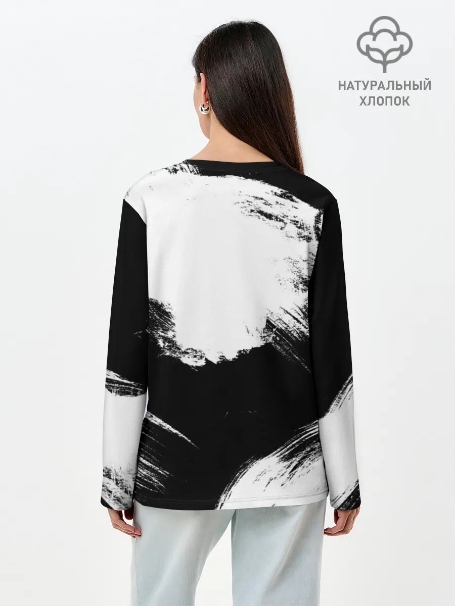 Лонгслив женский. Хлопок / Scorpions