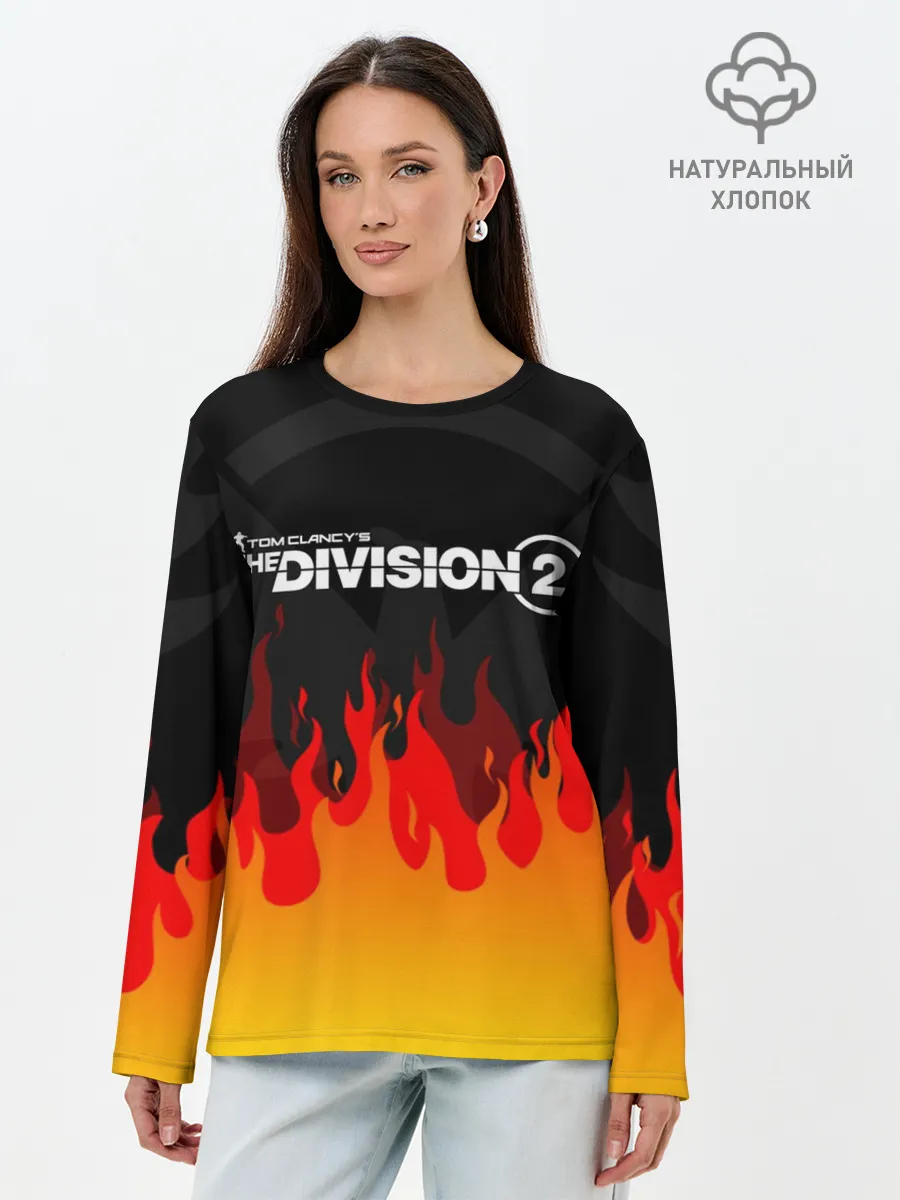 Лонгслив женский. Хлопок / THE DIVISION 2