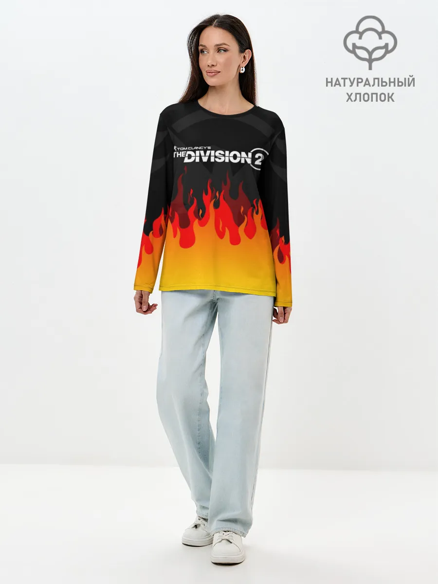 Лонгслив женский. Хлопок / THE DIVISION 2