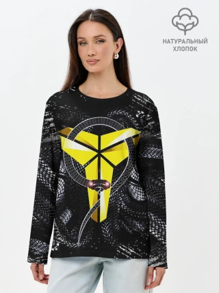 Лонгслив женский. Хлопок / Los Angeles Lakers