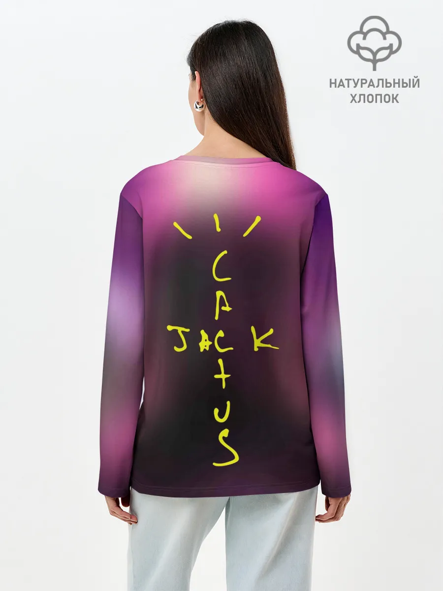 Лонгслив женский. Хлопок / TRAVIS SCOTT+FORTNITE