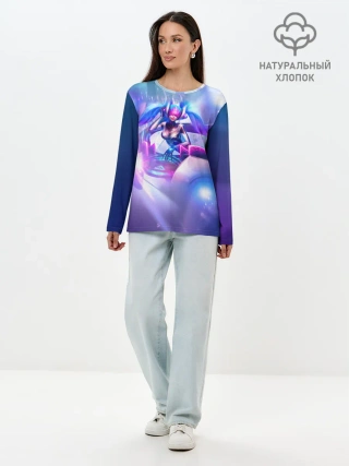 Лонгслив женский. Хлопок / League of legends