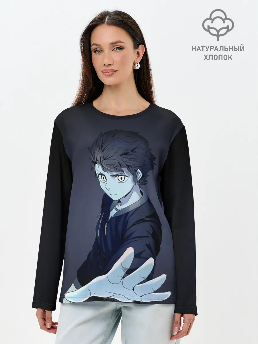 Лонгслив женский. Хлопок / БАШНЯ БОГА. Баам