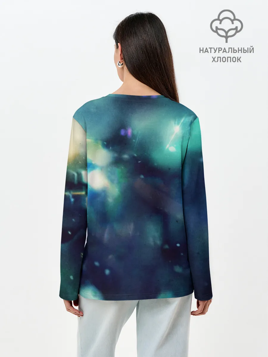 Лонгслив женский. Хлопок / Мафую Сато