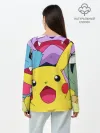 Лонгслив женский. Хлопок / Pokemon bros