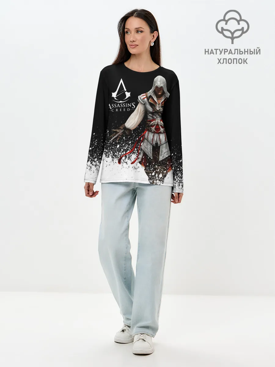 Лонгслив женский. Хлопок / Assassin’s Creed [04]