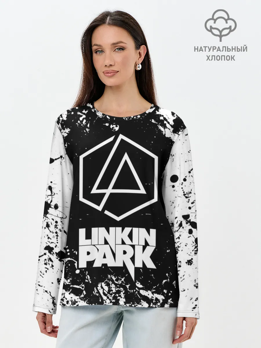 Лонгслив женский. Хлопок / LINKIN PARK [2]