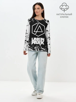 Лонгслив женский. Хлопок / LINKIN PARK [2]