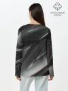 Лонгслив женский. Хлопок / GEOMETRY STRIPES GLITCH
