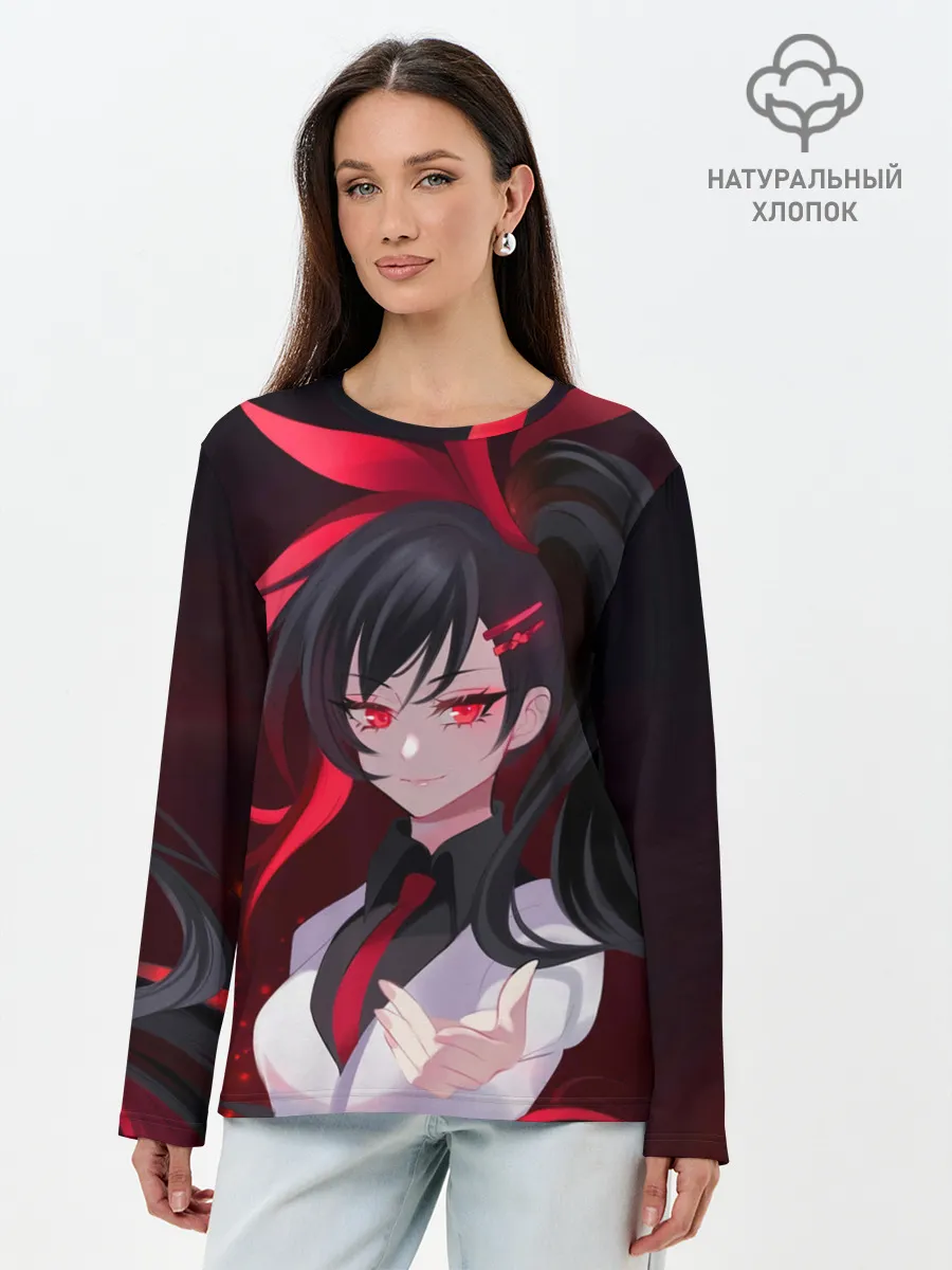 Лонгслив женский. Хлопок / TOWER OF GOD