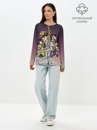 Лонгслив женский. Хлопок / Jo Jo
