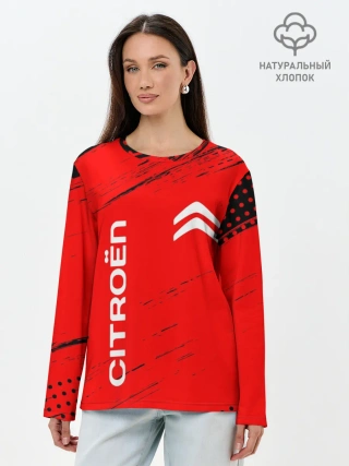 Лонгслив женский. Хлопок / CITROEN