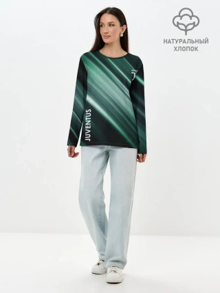 Лонгслив женский. Хлопок / Juventus