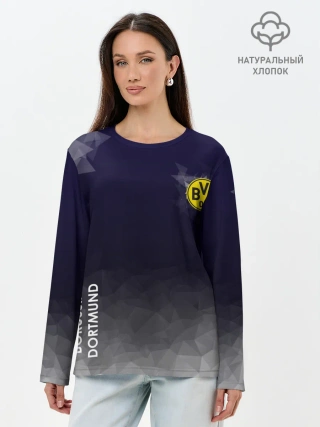 Лонгслив женский. Хлопок / Borussia