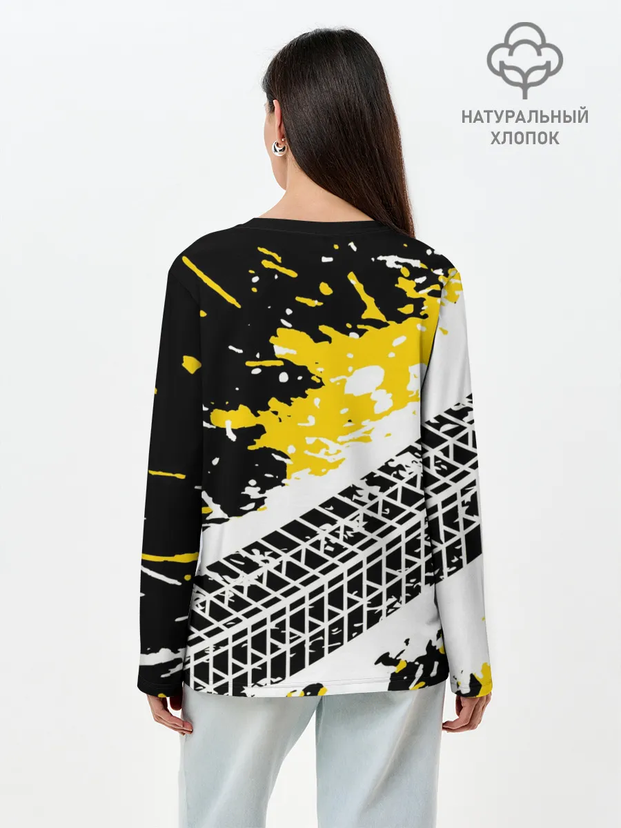 Лонгслив женский. Хлопок / CHEVROLET