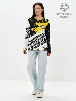 Лонгслив женский. Хлопок / CHEVROLET