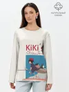 Лонгслив женский. Хлопок / Kiki’s Delivery Service на метле