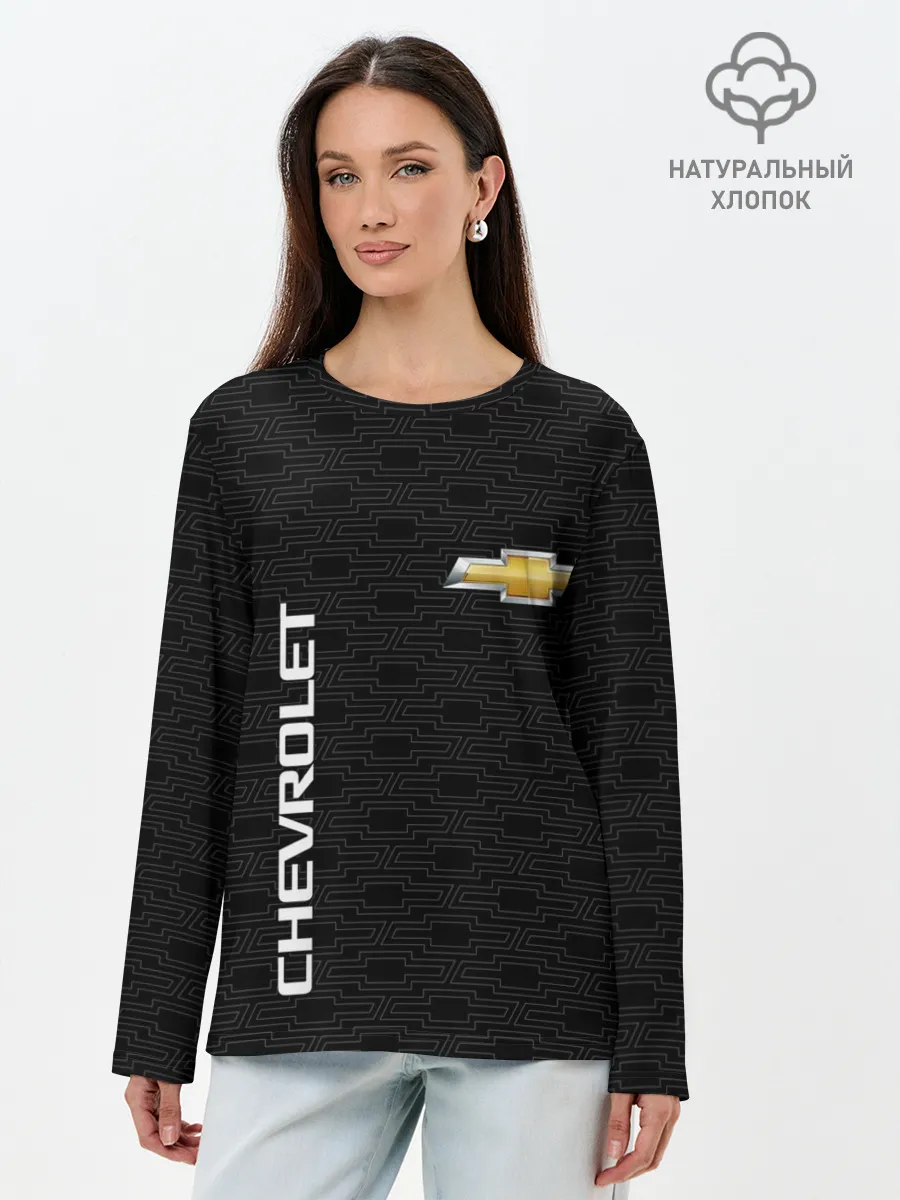 Лонгслив женский. Хлопок / CHEVROLET