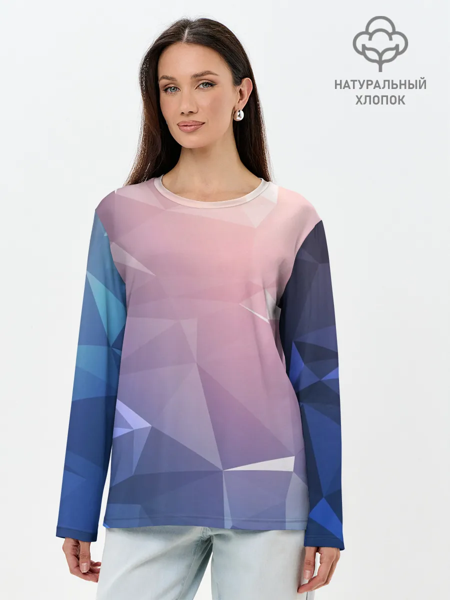 Лонгслив женский. Хлопок / ЭЛЕМЕНТЫ СВЕТА