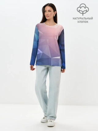 Лонгслив женский. Хлопок / ЭЛЕМЕНТЫ СВЕТА