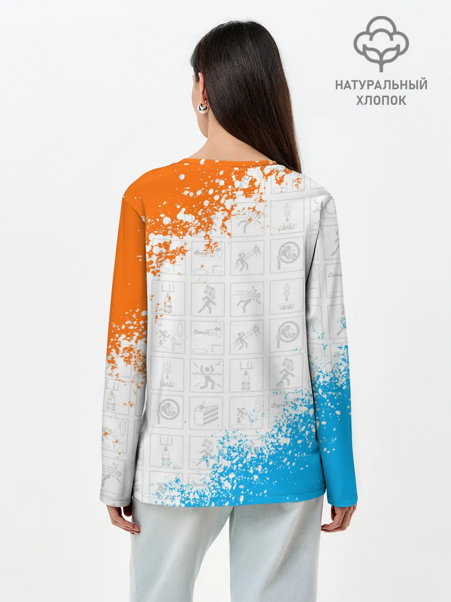 Лонгслив женский. Хлопок / PORTAL