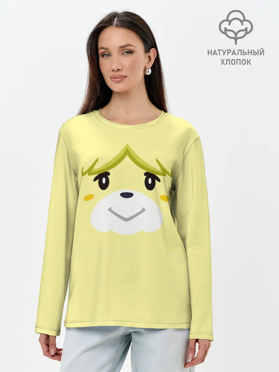 Лонгслив женский. Хлопок / Isabelle