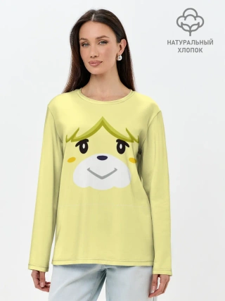 Лонгслив женский. Хлопок / Isabelle