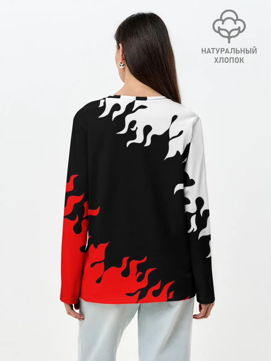 Лонгслив женский. Хлопок / SUZUKI