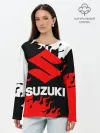 Лонгслив женский. Хлопок / SUZUKI