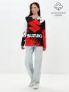 Лонгслив женский. Хлопок / SUZUKI