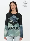 Лонгслив женский. Хлопок / SUZUKI
