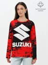 Лонгслив женский. Хлопок / SUZUKI