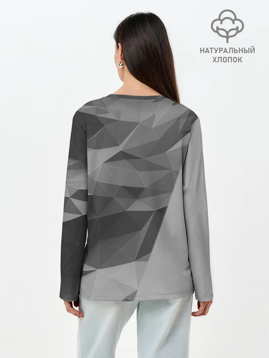 Лонгслив женский. Хлопок / Manchester United