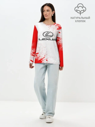 Лонгслив женский. Хлопок / lexus