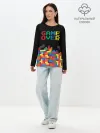 Лонгслив женский. Хлопок / ТЕТРИС