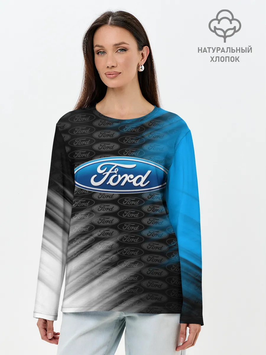 Лонгслив женский. Хлопок / FORD