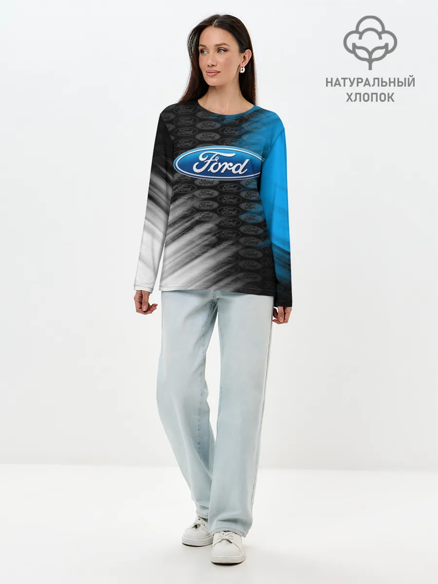 Лонгслив женский. Хлопок / FORD
